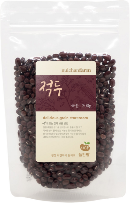 25년산 햇팥 국산 잡곡 팥 적두 고덕곳간, 1개, 200g