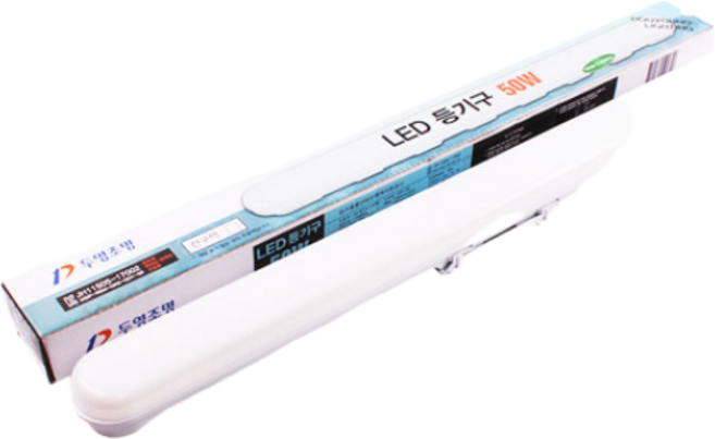두영 LED 일자등 50W 주광, 주광색(하얀빛)