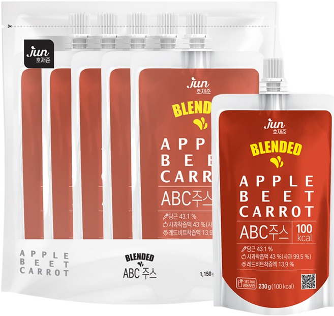 [호재준] ABC주스 230g, 5개