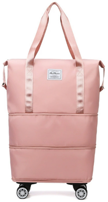 모두일상 바퀴달린 여행가방 탈부착 3단확장 접이식 보스턴백 대형