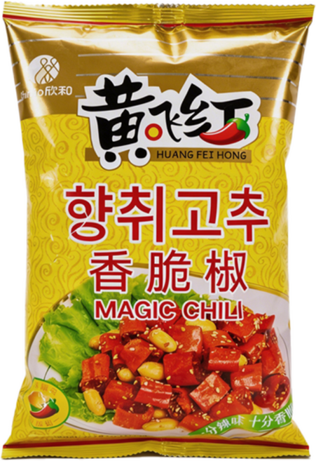 황비홍 향취고추 스낵, 452g, 3개