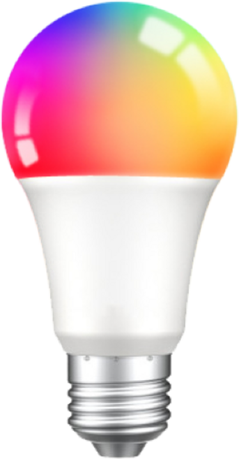 LED 스마트 전구 10W, 주백색, 1개