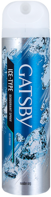 갸스비 아이스 타입 데오드란트 스프레이 아이스 시트러스, 216ml, 1개