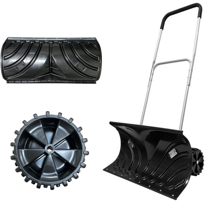 메이툴 바퀴형넉가래 덕신 제설장비 눈삽 바퀴넉가래 도구, 바퀴형넉가래(덕신), 1개