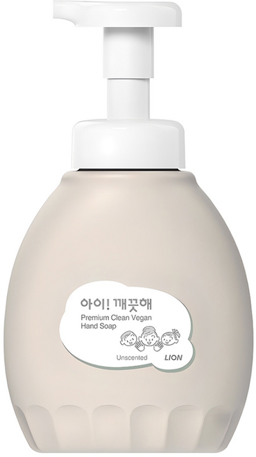 아이깨끗해 프리미엄 클린 비건 폼 핸드솝, 450ml, 1개