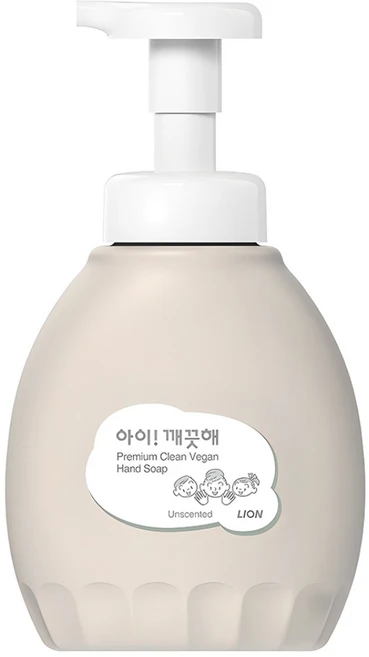 아이깨끗해 프리미엄 클린 비건 폼 핸드솝, 450ml, 1개 - 쿠팡