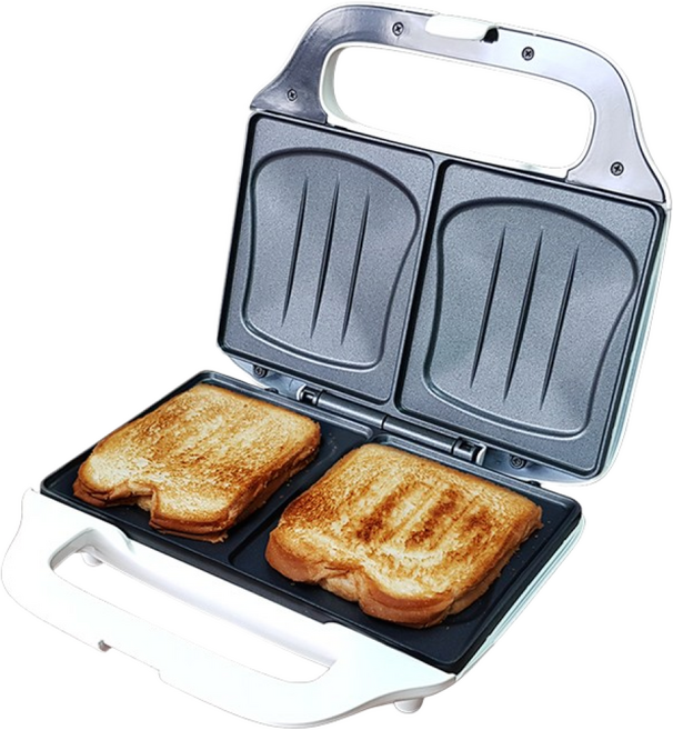 2구 샌드위치 메이커 카페 브런치 핫샌드위치 디저트 간식 식빵 캠핑 샌드위치 제조기 TK-2927