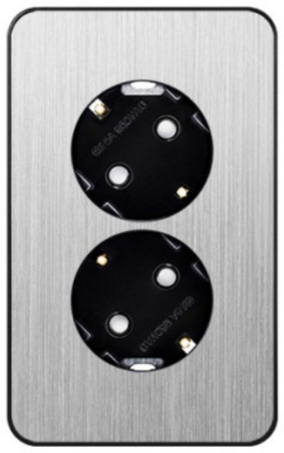 제일일렉트릭㈜ 디아트플러스 실버헤어라인 콘센트 2구, 3개