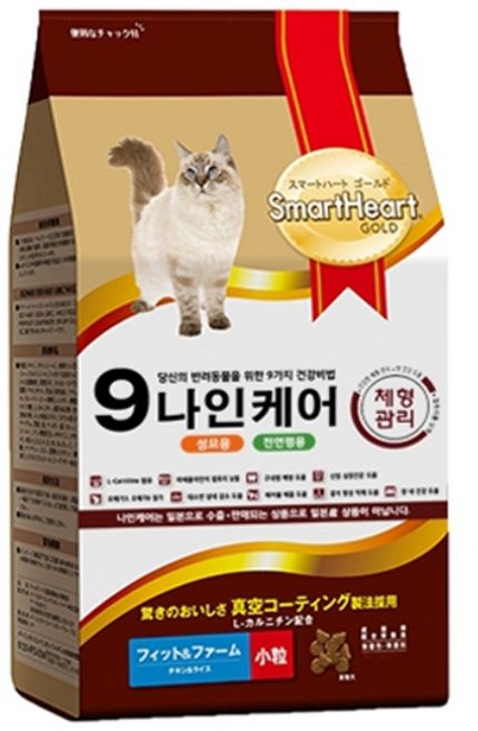 나인케어 체형관리 고양이사료, 다이어트(체중감소), 6kg, 1개