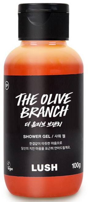 러쉬 더 올리브 브랜치 샤워젤, 100g, 1개