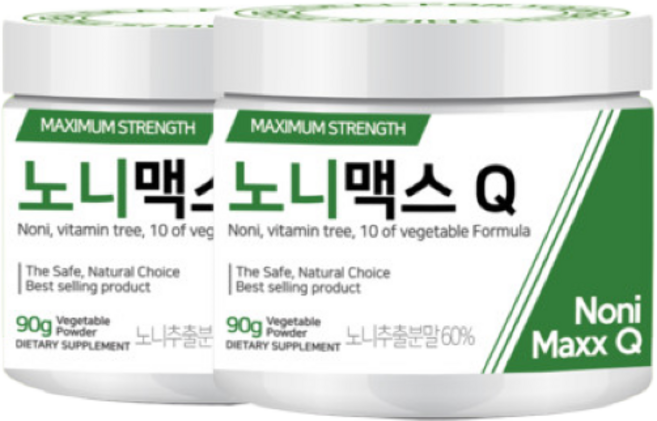 1+1 노니 분말 가루 파우더 노니맥스큐 90g 두달분량