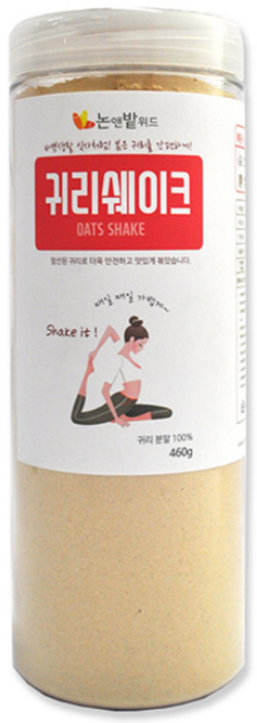 논앤밭위드 볶음귀리쉐이크 리필용, 460g, 1개