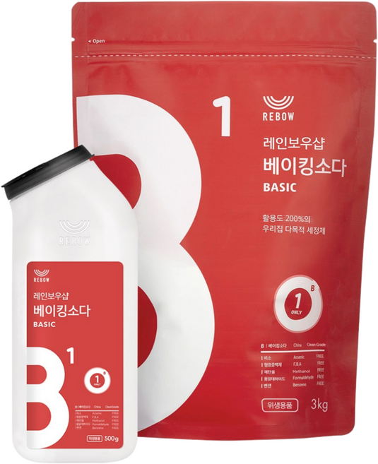 레보 베이킹소다 톡톡이 세트, 1세트, 3.5kg