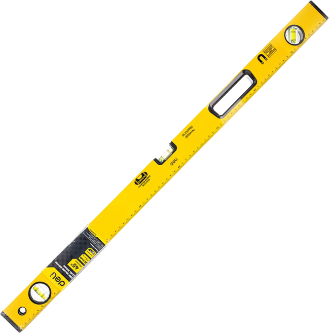 델리 수평계 자석 수평기, 800mm 수평계 (EDL290800), 1개