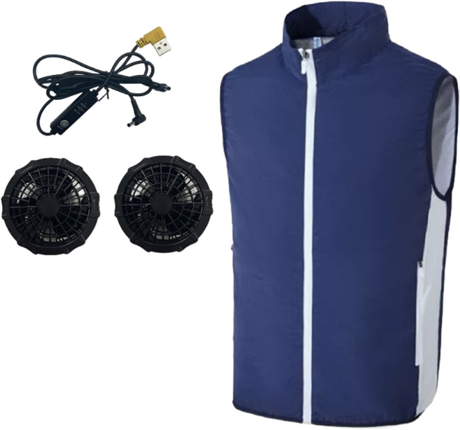 아이스 냉방 선풍기 조끼