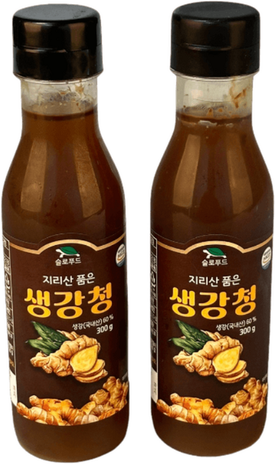 [슬로푸드] 지리산 품은 생강청 생강차 2개입 4개입 8개입, 300g, 1개입, 2개