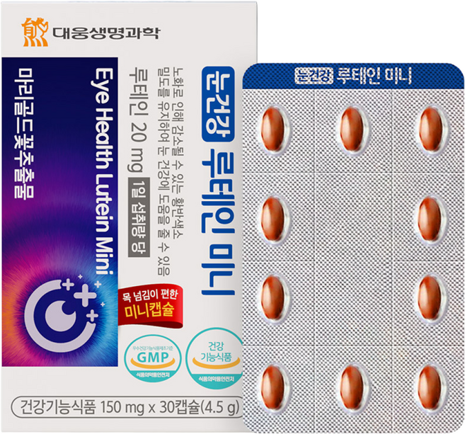 대웅생명과학 눈건강 루테인 미니, 1개, 30회분