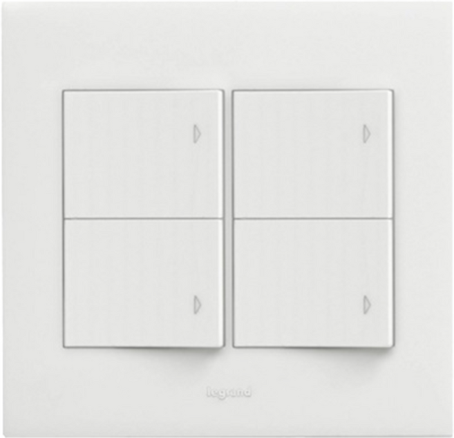 르그랑 아펠라 2개용 4구 스위치, 1개