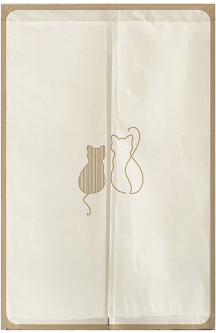 브로상회 분리형 주방 가림막 커튼 + 압축봉