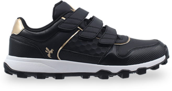 크라운비 SWEEP2 인조잔디화 야구화 블랙/골드