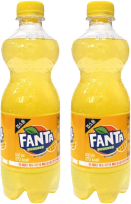 환타 파인애플 업소용 500ml, 12개