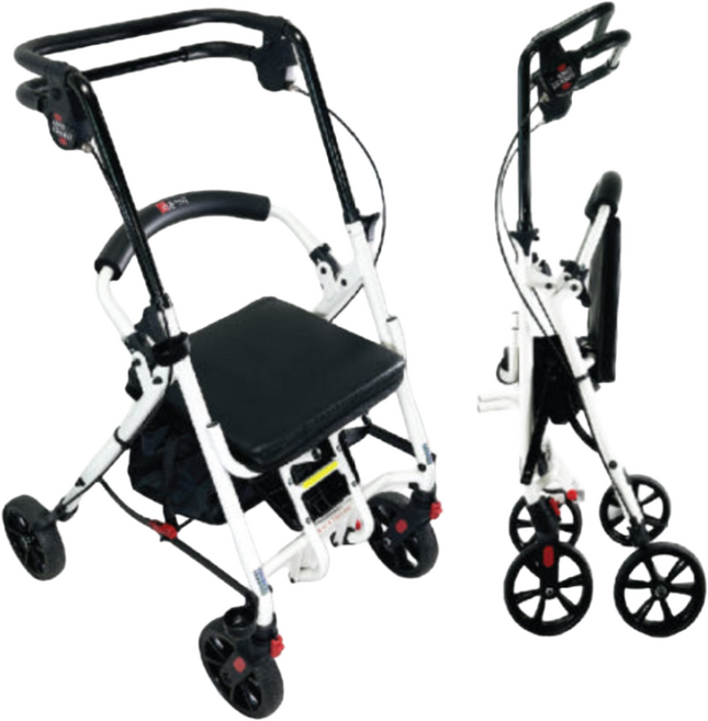 성인용보행기 라온아띠 KCS-N플러스 W 롤레이터 실버카 할머니 유모차 보행차 보행보조차, 1개