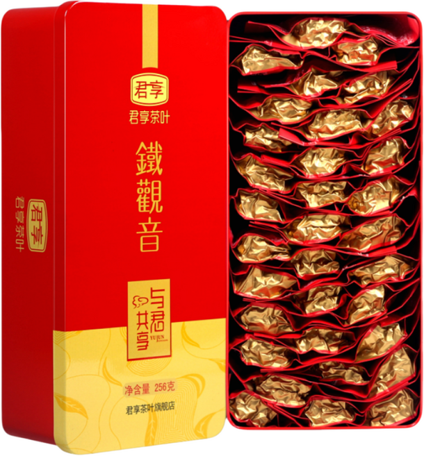 툴이모니 해외직구 고급포장 진향 철관음 녹차 32포, 1개