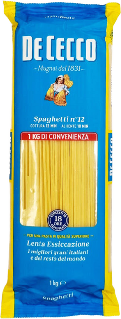 스파게티(데체코 12번 1k)/ 대용량 식자재, 1kg, 1개