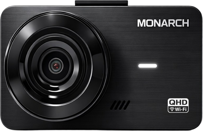 모나치 2채널 QHD 2채널 WiFi 스마트폰 연동 지원 차량용 블랙박스, WiFi 동글 쿠폰, 32GB