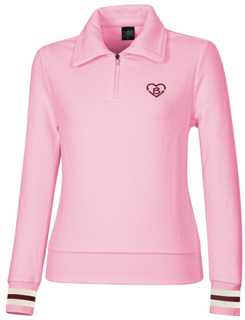 빌트모아 여성 겨울 골프웨어 빅에리 포인트 집업티셔츠