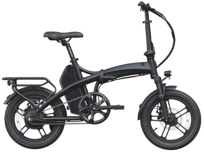 2026 퀄리 엑스트론 프로 미니 48V 500W 20AH 유압브레이크 대용량 배터리 16인치 전동 전기자전거, 그레이(PAS스로틀겸용) 20AH 대용량, 1개, 140cm
