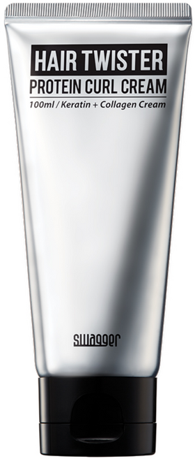 스웨거 헤어 트위스터 단백질 컬크림, 100ml, 1개