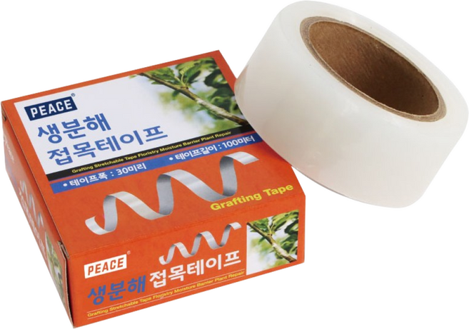 피스 생분해 접목 테이프 1롤, 1개