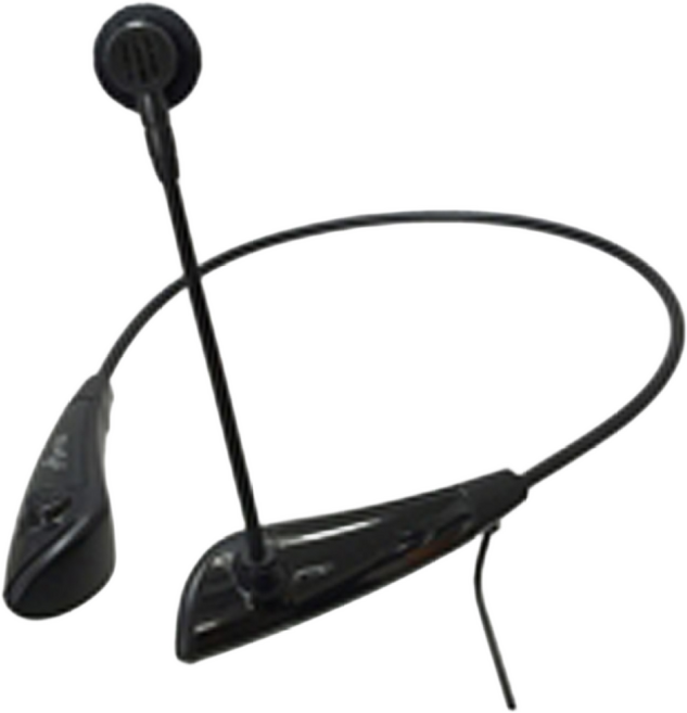 준성기가폰 아리아마이크 목걸이형마이크 넥마이크