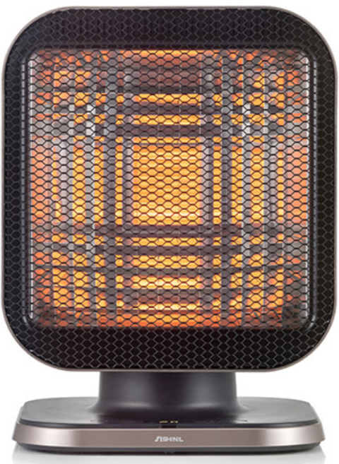 신일 전기 스토브 에코히터 신일난로 절전형 리플렉터 리모컨