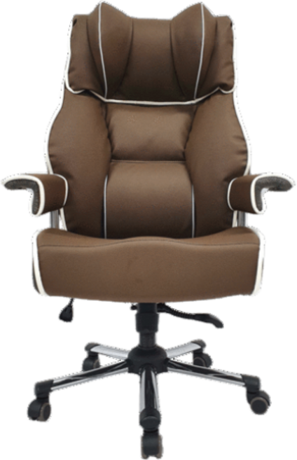 OS퍼니처 OSG100 컴퓨터 게이밍 의자 PC방 체어, SK브라운, 일반 일체형팔걸이, 1개