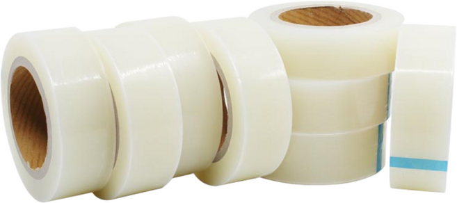 위드원 산업용보호테이프 투명랩 컷팅 35mm 56롤 1박스, 1세트