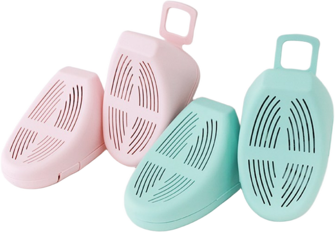 신발 제습제 냄세 습기 제거제 탈취 향균 재사용 실리카겔, 민트, 1개