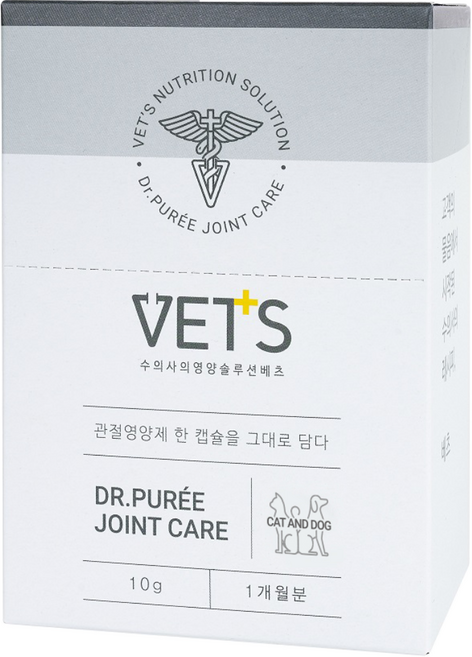 Vets 반려동물 닥터퓌레 영양제, 30회분, 뼈/관절강화, 1개