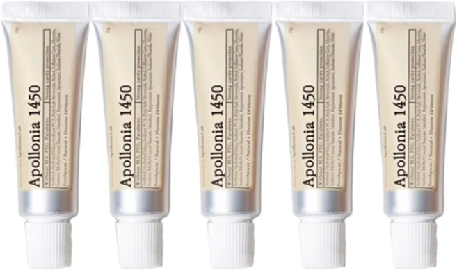 아폴로니아1450 휴대용 미니치약 어린이가족 여행용 고불소, 20g, 5개 - 쿠팡
