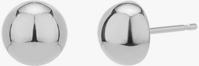 골드앤디어 14KGF 미니 심플 하프 볼귀걸이