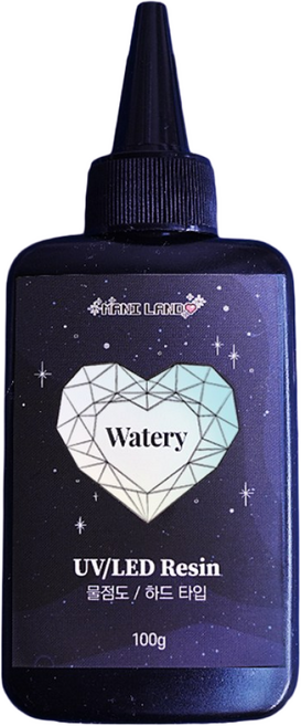 [마니랜드] UV/LED 레진 100g, 1개, B. 중점도 100g
