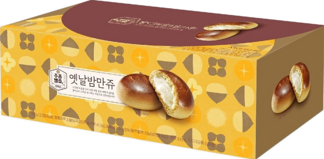 삼립 SPC삼립 정통 밤만쥬 23g, 30개