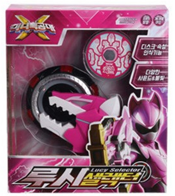 미니특공대 X 루시 셀렉터 작동완구 5가지 사운드 효과 장난감, 1개