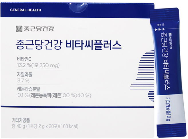 종근당건강 - 비타씨플러스 2g x 200포, 200개