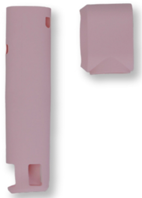 다이슨 에어랩 드라이어 스타일 커버 실리콘 스크래치방지 케이스 롱배럴 보호 바디용, 에어랩 실리콘 핑크