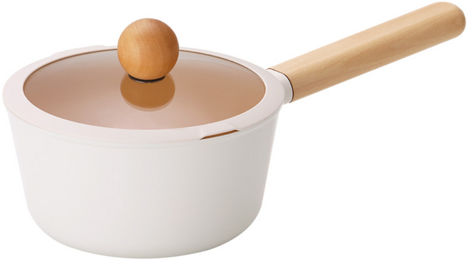 네오플램 브리즈 IH 세라믹 냄비, 1개, 편수냄비, 18cm