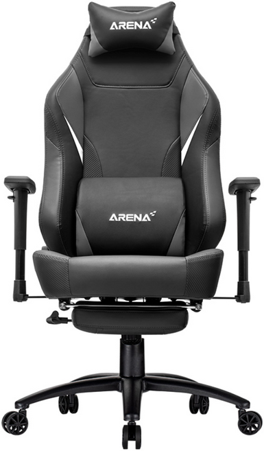 제닉스 ARENA-X FOOT REST 컴퓨터 게이밍 의자 발받침의자, 블랙