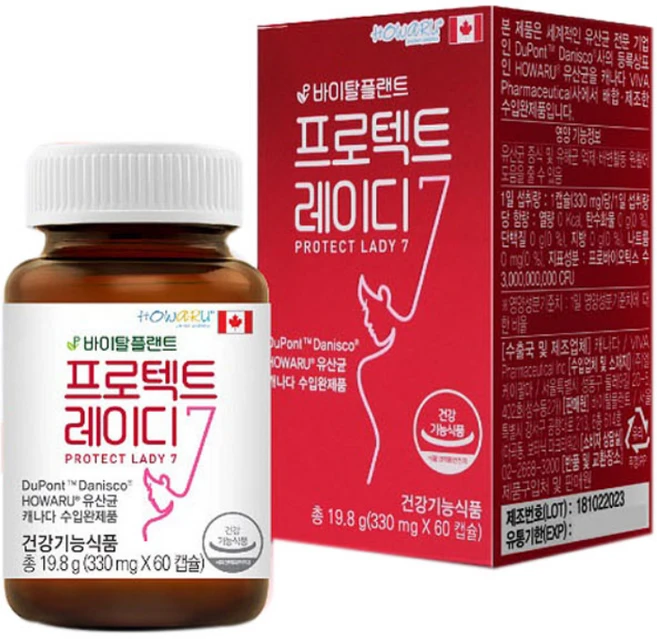바이탈플랜트 프로텍트 레이디 7, 60정, 1개 - 쿠팡