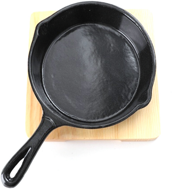 원형 무쇠 주물팬 콘치즈 철판 감바스 스테이크, 02.무쇠 주물팬 원형2호, 1개